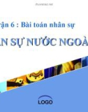 Bài toán nhân sự - Nhân sự nước ngoài