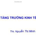 TĂNG TRƯỞNG KINH TẾ