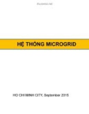 Bài giảng Hệ thống Microgrid