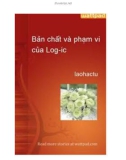 Bản chất và phạm vi của Logic