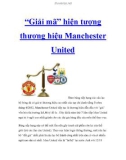 “Giải mã” hiện tượng thương hiệu Manchester United