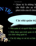 Bài giảng Quản trị học (234 trang)