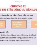 Bài giảng Quản trị nhân lực nâng cao: Chương 11 - TS. Nguyễn Tiến Mạnh