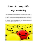 Cảm xúc trong chiến lược marketing