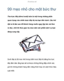 99 mẹo nhỏ cho một bức thư Thư trực tiếp (direct mail)