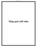 Tặng quà cuối năm