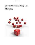 35 Tiêu Chí Chuẩn Năng Lực Marketing