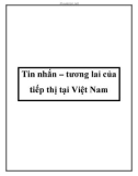 Tin nhắn – tương lai của tiếp thị tại Việt Nam