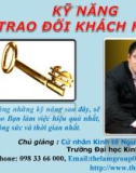 MLM - Kỹ năng trao đổi khách hàng