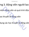 Bài giảng Hành vi tổ chức: Chương 3 - ĐH Thương mại