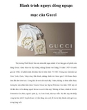 Hành trình ngược dòng ngoạn mục của Gucci