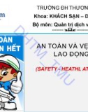 Bài giảng An toàn và vệ sinh lao động - ĐH Thương Mại