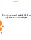 Bài giảng Kinh doanh quốc tế: Chương 6 - ThS. Trương Mỹ Diễm