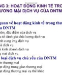 Bài giảng Kinh tế doanh nghiệp thương mại: Chương 3