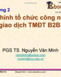 Mô hình tổ chức công nghệ giao dịch TMĐT B2B