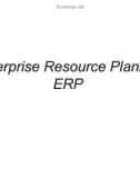 Enterprise Resource Planning – ERP