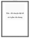 Xấu - tốt chuyện đặt hồ cá ở gầm cầu thang