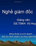 NGHỀ GIÁM ĐỐC