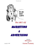 The ABC's of Marketing & Advertising