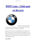 BMW Logo - Cánh quạt xứ Bavaria