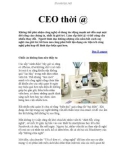 CEO thời @