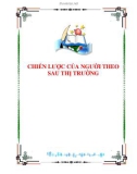 CHIẾN LƯỢC CỦA NGƯỜI THEO SAU THỊ TRƯỜNG