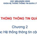 Bài giảng Hệ thống thông tin quản lý: Chương 2 - Ngô Thùy Linh