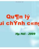 Quản lý tài chính công