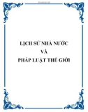 Lịch sử nhà nước và pháp luật Thế giới