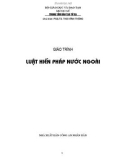 Giáo trình Luật hiến pháp nước ngoài: Phần A - PGS.TS Thái Vĩnh Thắng