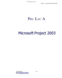 Giáo trình quản lý dự án - Phụ lục