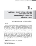 Thực trạng kinh tế Việt Nam năm 2018 triển vọng năm 2019 và khuyến nghị chính sách điều hành kinh tế