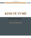 Bài giảng Kinh tế vĩ mô – Chương 4: Tăng trưởng kinh tế (Trần Mỹ Minh Châu)