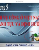 Bài giảng Tài chính công: Chương 5 - Đặng Văn Cường