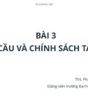 Bài giảng Kinh tế vĩ mô: Bài 3 - ThS. Phạm Xuân Trường