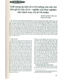 Chất lượng dự báo rủi ro thị trường của các mô hình giá trị chịu rủi ro - Nghiên cứu thực nghiệm trên danh mục chỉ số VN-Index