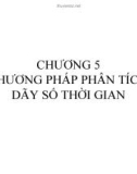 Bài giảng môn Nguyên lý thống kê kinh tế: Chương 5 - ĐH Kinh tế Quốc dân