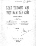 luật thương mại việt nam dẫn giải (tập 1): phần 1