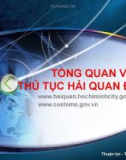 Bài giảng Tổng quan về thủ tục hải quan điện tử