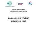 Báo cáo Kinh tế vĩ mô quý 2 năm 2018