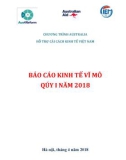 Báo cáo Kinh tế vĩ mô quý 1 năm 2018