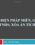 Bài giảng Luật Hình sự: Bài 15 - ThS. Vũ Thị Thúy